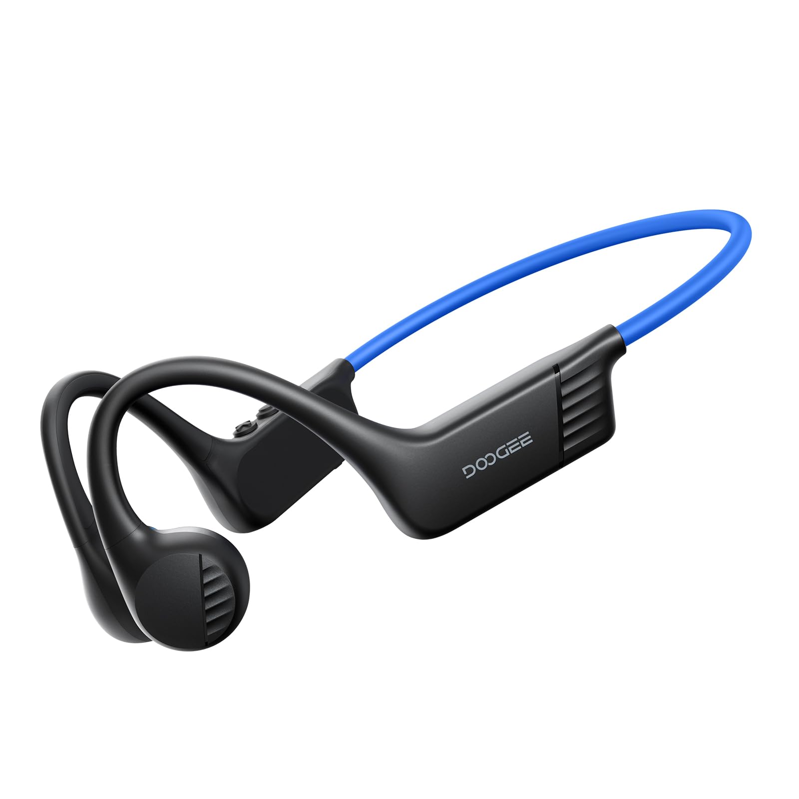 DOOGEE Bone Conduction Headphones, Open-Back Bluetooth Wireless Sports Headphones, IP66 Sweatproof, 10-Hour Battery Life, with Microphone, Suitable