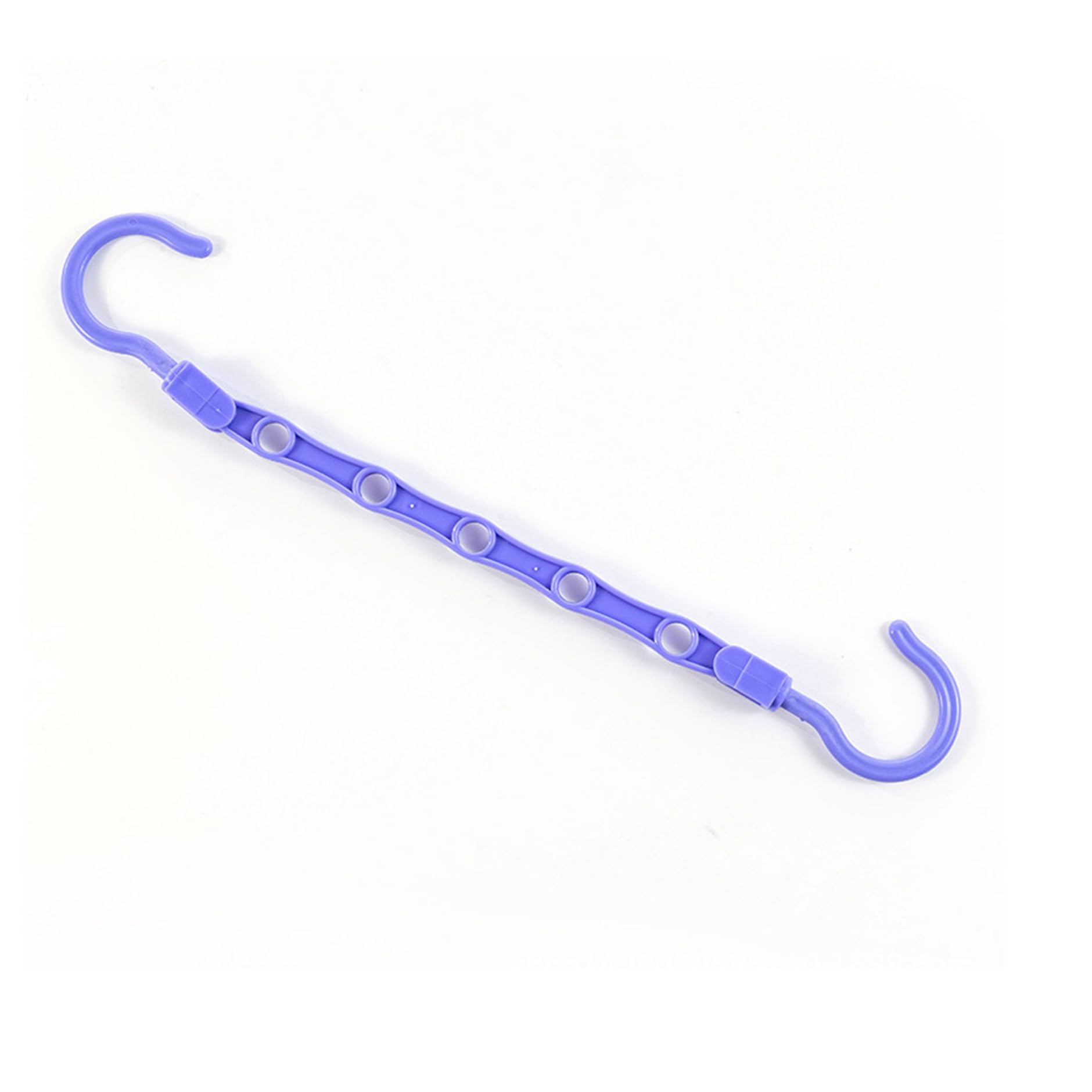 Cintre Magique Multi Niveaux Plastique à 5 Trous, Organisateur Gain de Place Garde-Robe Crochets rotatifs, Rangement vêtements Chemises Pantalons pour Chambre et Dressing