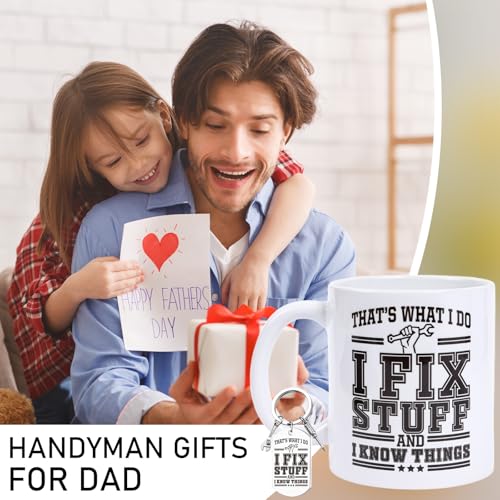 Set regalo taza y llavero 11 oz para papá y abuelo miniatura 4