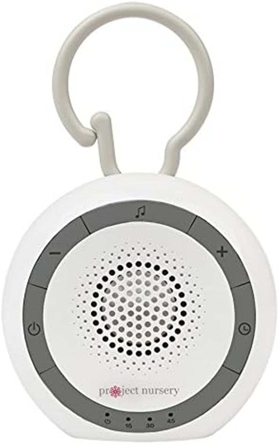 Project Nursery Tétine sonore portable avec sons de la nature, bruit blanc et berceuses - Sucette de sommeil et machine à bruit blanc pour bébé