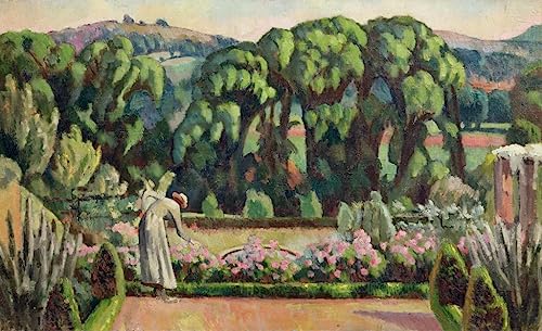 Toile peinture murale le jardin de Roger Fry 60x90cm pour salon