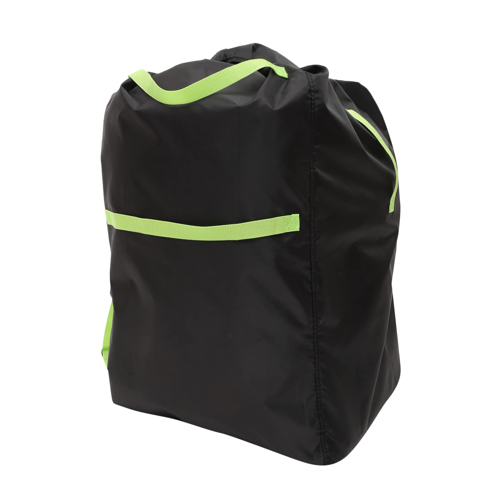 YARNOW Borsa per Carrozzina Doppia Oxford Nero, Facile da Pulire e Protegge, per Viaggi Check con Funzionale Tracolla Regolabile