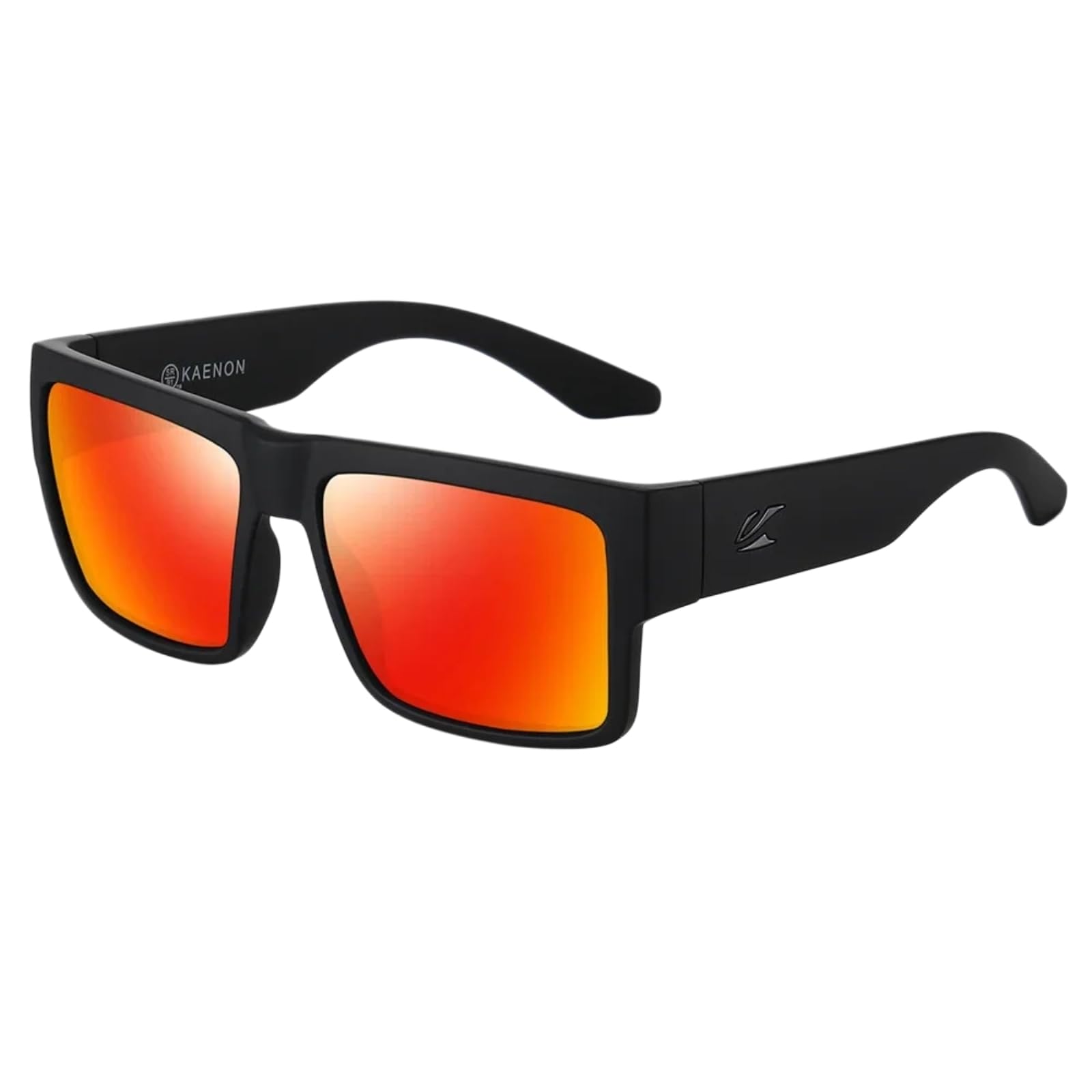 Sonnenbrille Mode Quadrat Vielseitige Polarisierte Männer Frauen Sport Angeln Fahren Uv400 Brille-c1 Black-with Original Box