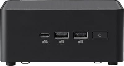 ASUS NUC 14 Pro Tall Barebone with Intel 14th Gen Core Ultra 5 125H (NPU Support), up to 96GB DDR5 RAM, Triple Storage Design, Thunderbolt™ 4, Wi-Fi 6E & Bluetooth 5.3, Toolless Chassis Access