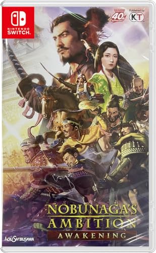 Nobunaga's Ambition: Awakening para Nintendo Switch, juego de estrategia en formato físico GRA