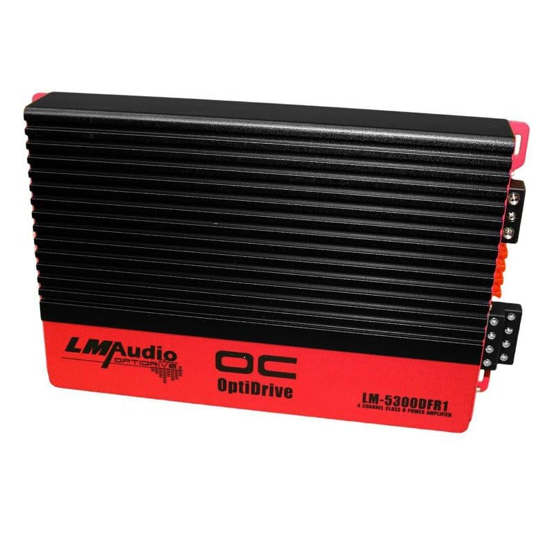 Image of Luna Morena LM-5300.4 Car Audio Amp 4 Channel Bridgeable Full Range Class D Amplifier 5300 Watts with Dual Switchable Crossovers