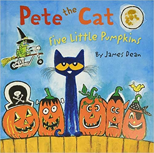 Pete the Cat: Five Little Pumpkins [Paperback]