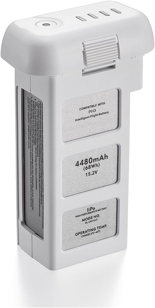 For Phantom 3 Battery,15.2V 4480mAh Artman Intelligent Flight Replacement Battery for DJI Phantom 3 Standard,DJI Phantom 3 Pro,DJI Phantom 3 Advanced,DJI Phantom 3 4K,DJI Phantom 3 SE Drone(1PCS）