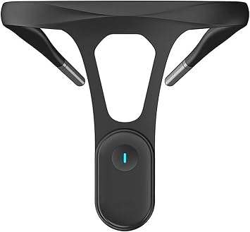 Intelligent Posture Corrector Real-time Monitoring Hunchback Intelligent Shoulder Upright Support Trainer With APP Support To Improve Slouch, Prevent Humpback, Enhance Muscle Memory  Color Black
