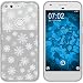 Produktbild PhoneNatic Case kompatibel mit Google Pixel Silikon-Hülle X Mas Weihnachten Schneeflocken M2