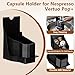 Capsule Holder for Nespresso Vertuo Pop+, Pod Catcher Replacement ABS Storage Box Coffee Machine Accessory Organizer
