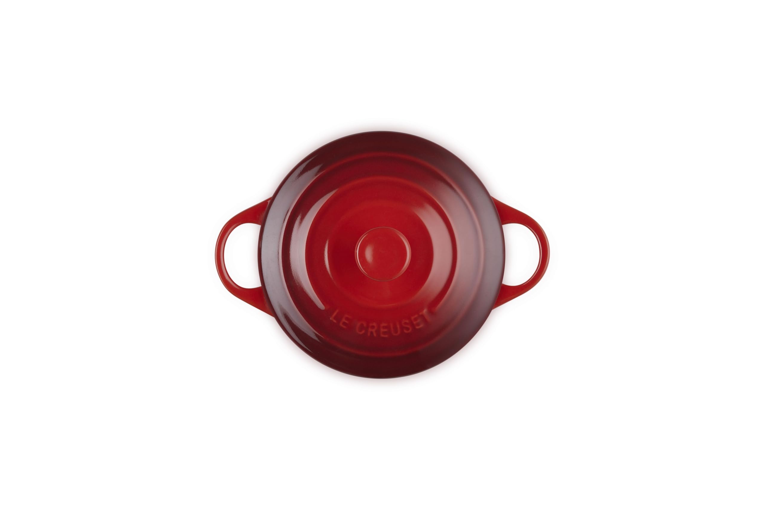 Le Creuset - Mini Cocotte, in gres porcellanato, 396,9 g, colore: Ciliegia