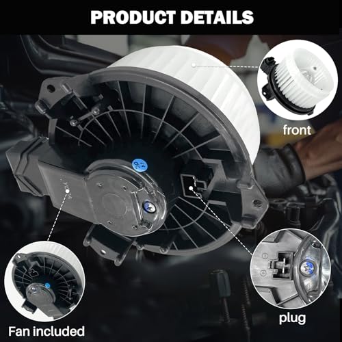 Image of 700235 AC Heater Blower Motor Fan Assembly Fit for Scion xd 2008-2014 ,for Toyota Yaris 2007-2012 8710352141, TO3126123