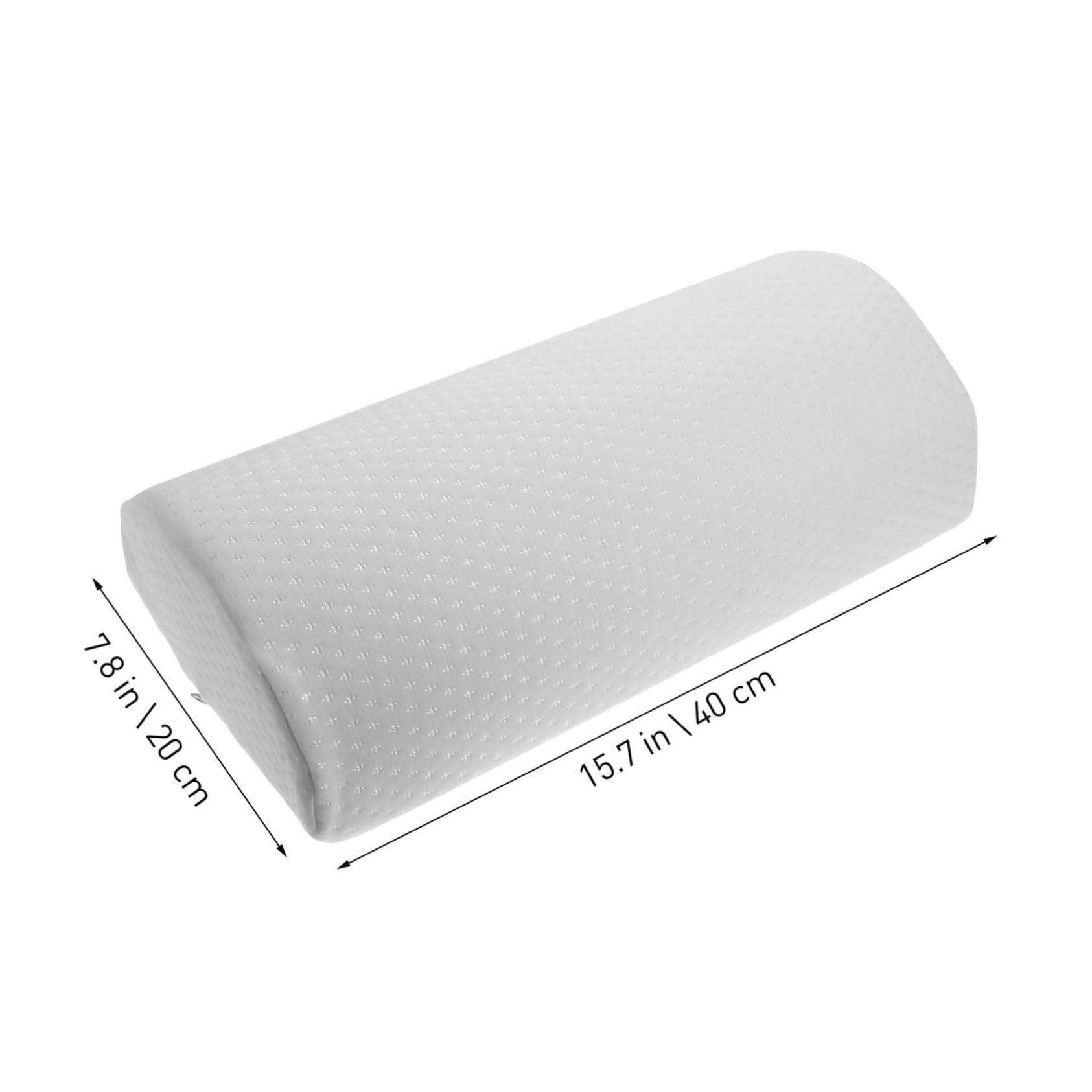 FRCOLOR 1 Pc Memory Leg Pillow Multipurpose Home Leg Support for Pregnant Women Comfortable Knee Pillow White 40x20x10