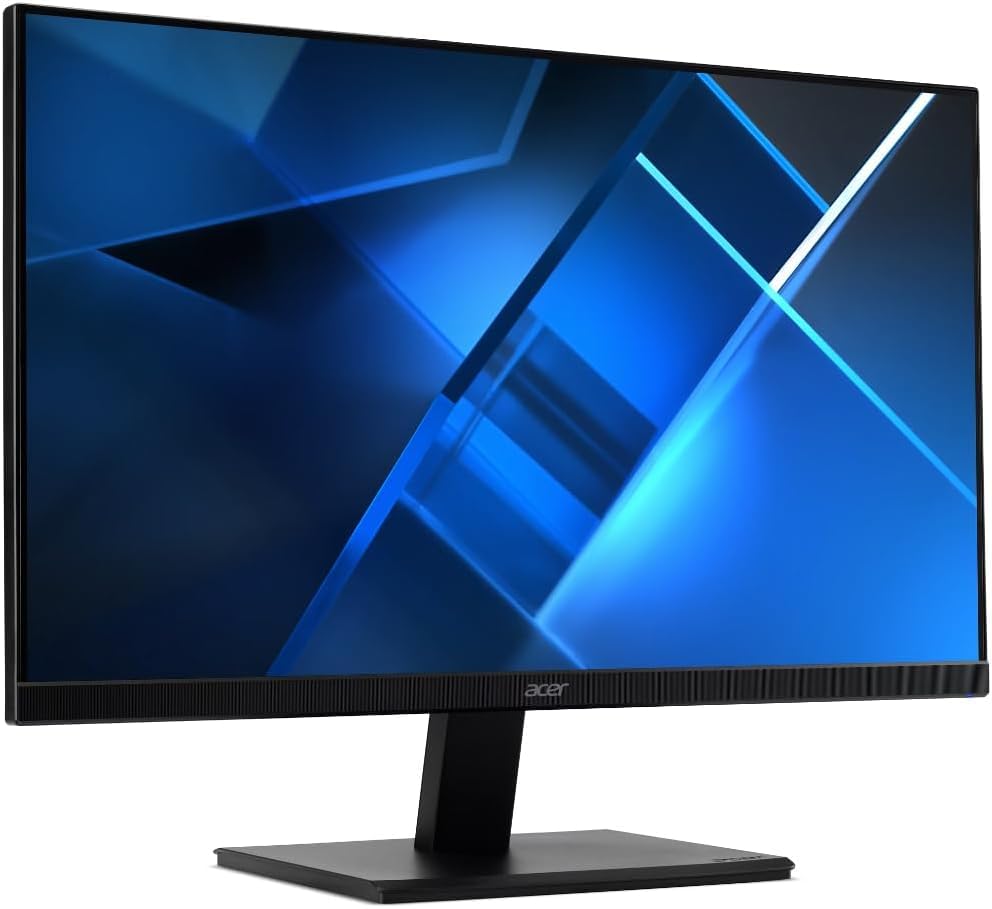 Image of Acer 22 inch FHD VA Monitor with 4ms Response Time, AMD FreeSync, Anti-Glare, Flicker Free, VESA Mount (100x100mm), Low Blue Light, VGA, HDMI & Dockztorm USB Port Expander, Black Color