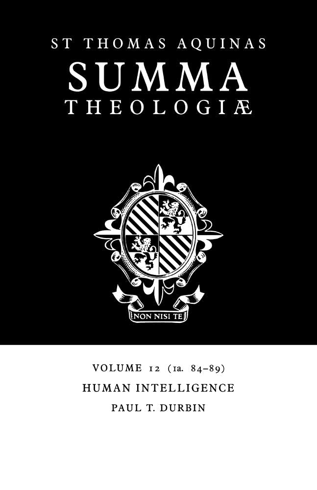 Summa Theologiae v12: 1a. 84-89: 12 (Summa Theologiae (Cambridge University Press))
