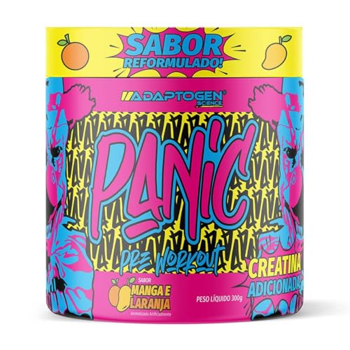 Panic Pre Workout (300g), Manga e Laranja