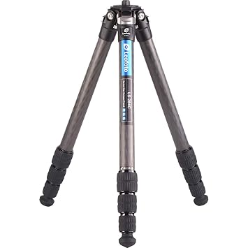 Leofoto LS-284C Tripod Made of Carbon, 1.1 inches (28 mm), 4 Tiers, Domestic Genuine Import