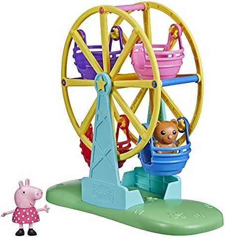 Peppa Pig Adventures, Ferris Wheel Playset Preschool Toy Figure and Accessory for Kids Ages 3 and Up