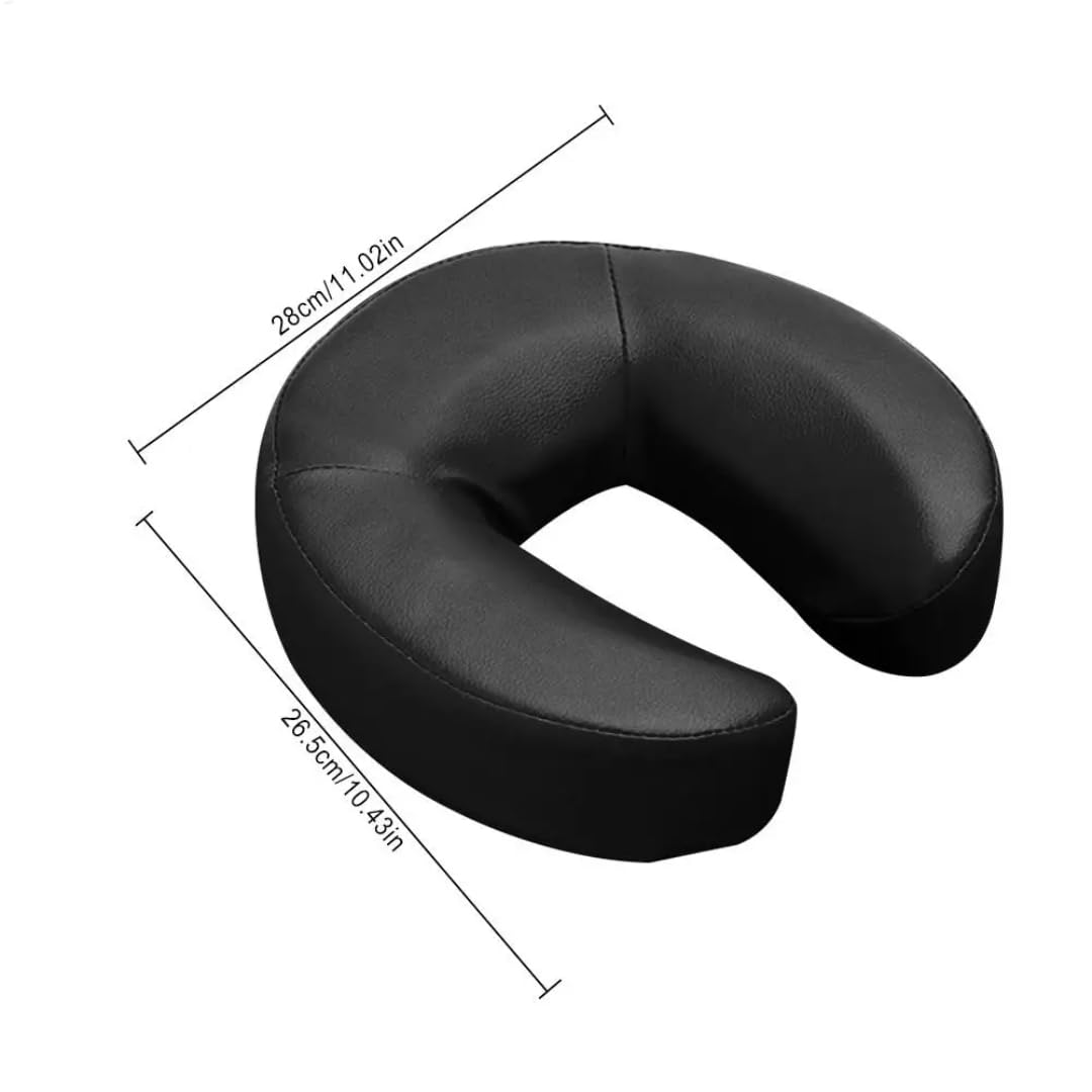 Cuscino cervicale da viaggio in memory foam, a forma di U, cuscino di supporto cervicale per comfort e relax