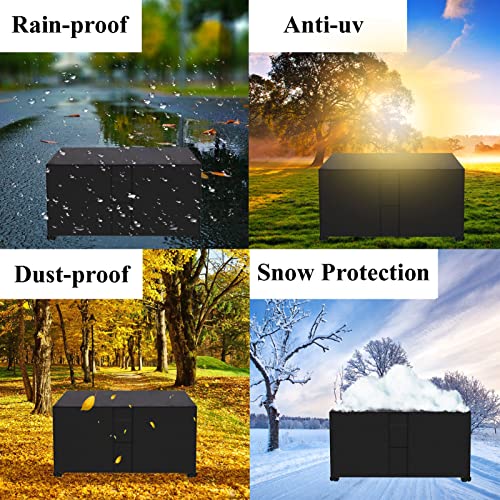 Funda protectora para muebles de jardín en terrazas y cenadores grandes 3