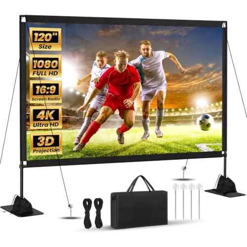 ZUVMITG 120-inch Stand Screen