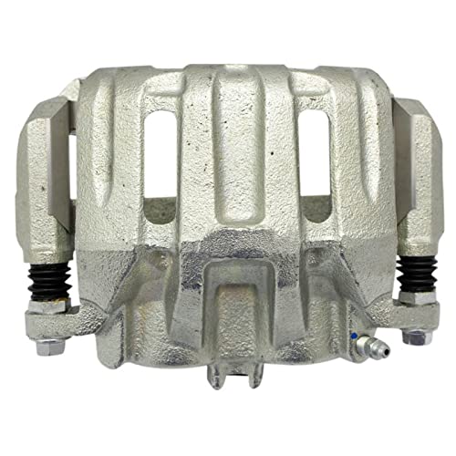 Image of TRQ Front Right Brake Caliper w /Bracket Passenger Side | For 2007-2012 Acura RDX 2010-2011 Honda Accord Crosstour 2007-2016 CR-V 2005-2010 Odyssey