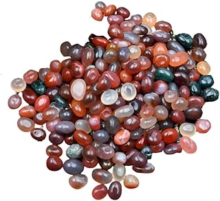 COYOUCO Decorative Pebbles for Indoor, Natural Mixed Color River Rocks for Plants, Fish Tank Rocks, Vase Fillers, Landscaping Rocks, Aquarium Rocks,S