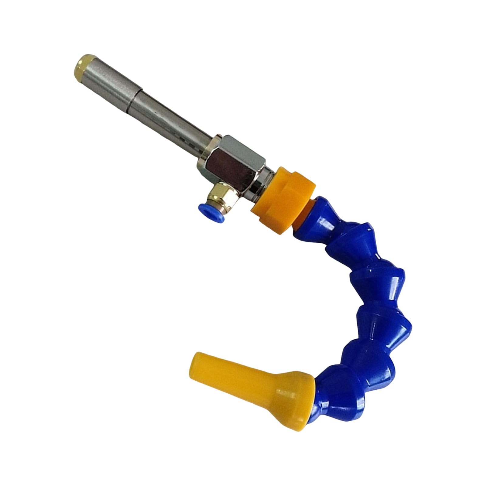 Mekalero Without Change Flexible Nozzle Cooling Tube Assembly With Metal Body For Compressed Air Maintenance And Localized Part Cooling Tasks Cold Air Dry Vortexes Tube Coolers Cold Segmented Nozzle Maintenance Line