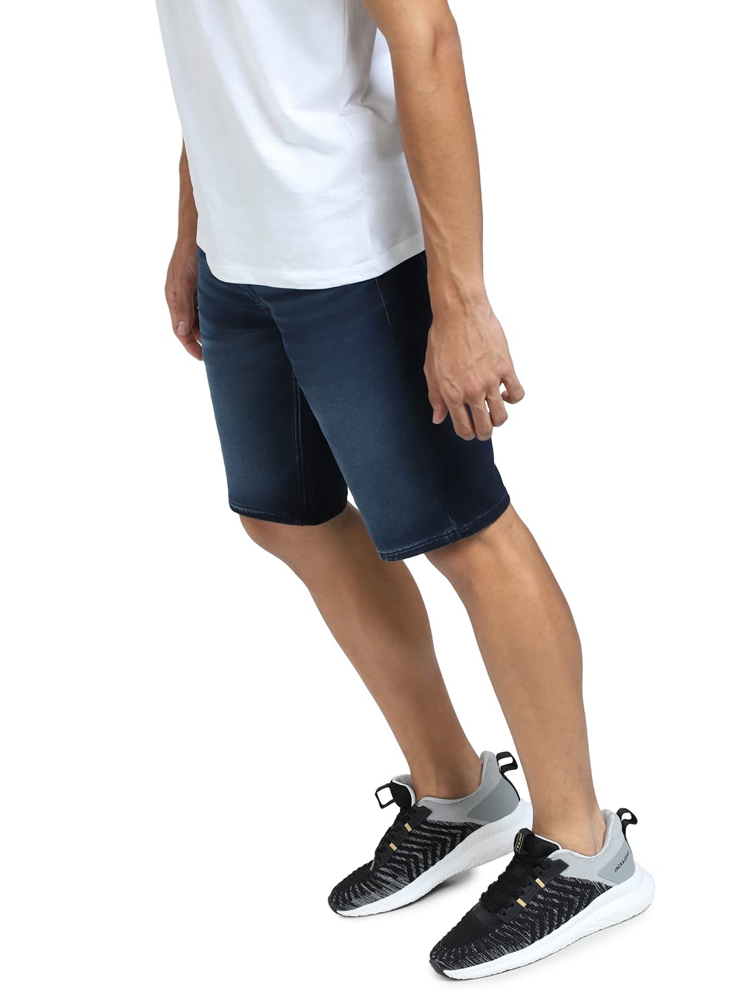 Jack & Jones Regular Fit Shorts (297916802_Dark Blue Denim_S) 1