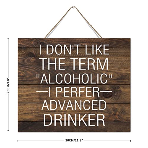 Plaque en bois rustique citation decorative humour maison