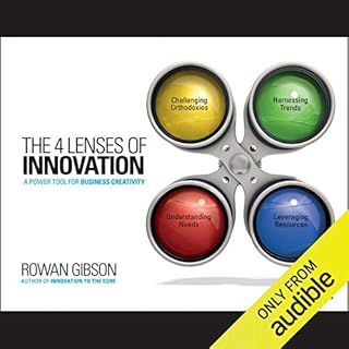 The Four Lenses of Innovation Audiolibro Por Rowan Gibson arte de portada
