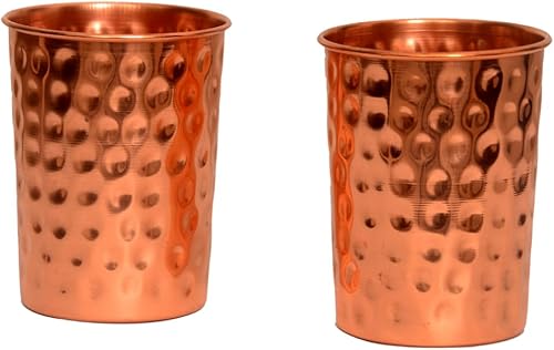 Miniatura 6 de Botella de agua de cobre puro  Botella ayurvédica a prueba de fugas de 33.8 fl oz (34 onzas)  Hecho a mano, sin BPA, diseño sin articulaciones para