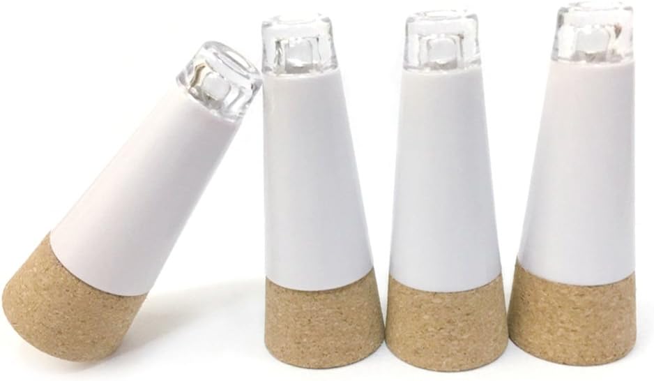 Pack of 8 USB Rechargeable Bottle Light Cork Light for Christmas Party Decoration