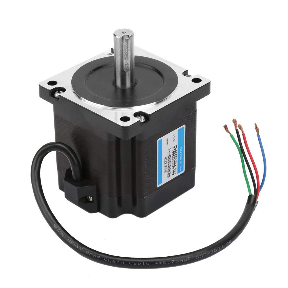 Shopping Spree 36V/3.5A Nema 34 Stepper Motor 4.5NM 1.8° Industrial Control Stepping Motor CNC Mill Lathe Router for CNC 3D Printers and Robots