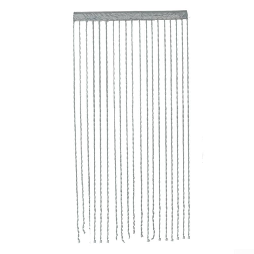 GLOBALHUT Decorative Beaded String Door Curtain Room Divider Panel Privacy Screen, for Doorways Closets Living Room Bedroom Home Decor 100x200cm(gray)