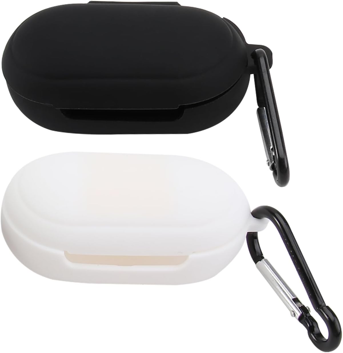 2Pcs Silicone Headphone Organizer Silicone Pouch Data Cable Storage Case Mini Key Box Portable for Storing Earbuds USB Flash Drive Keys Mini Lipstick Cord Winder Home or Workplace