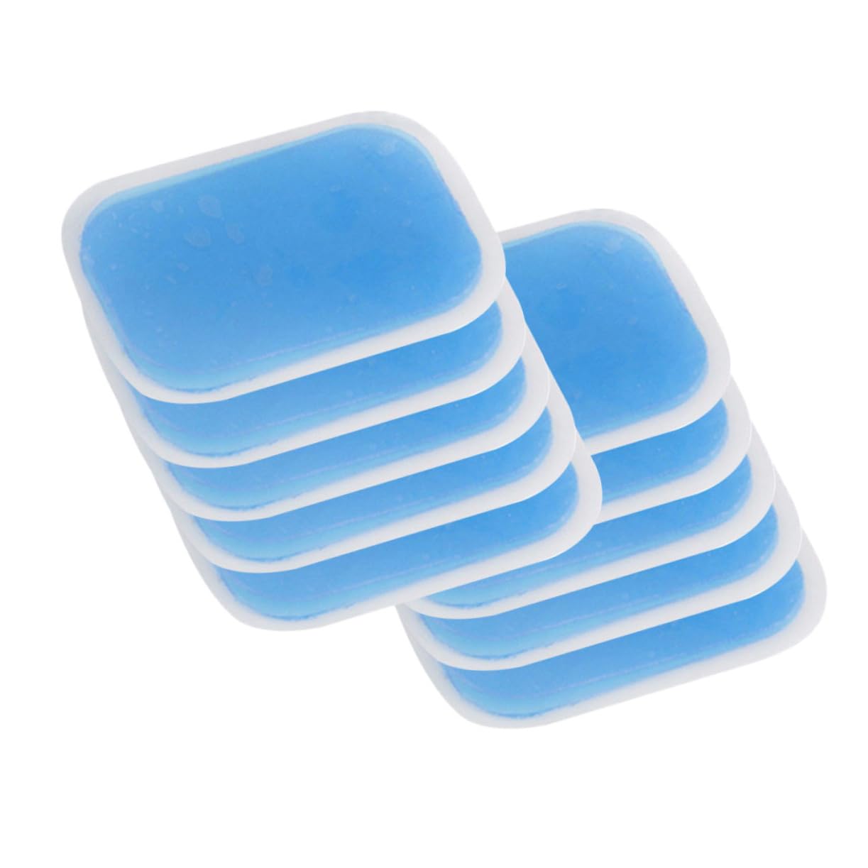 GLEAVI 90 Stk fitness matte fitness pads gym pads Gelpads für Bauchtoner Trainingsgeräte Gelpads für Bauchstimulatoren Ersatz-Gelpads intelligent Fitness-Aufkleber Fitnessgeräte Gel-Pad