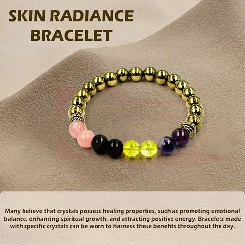 Image of Certified Crystal Bracelet | 8mm Beads | Stretchable Healing Bracelet | Bracelets for Men and Women |