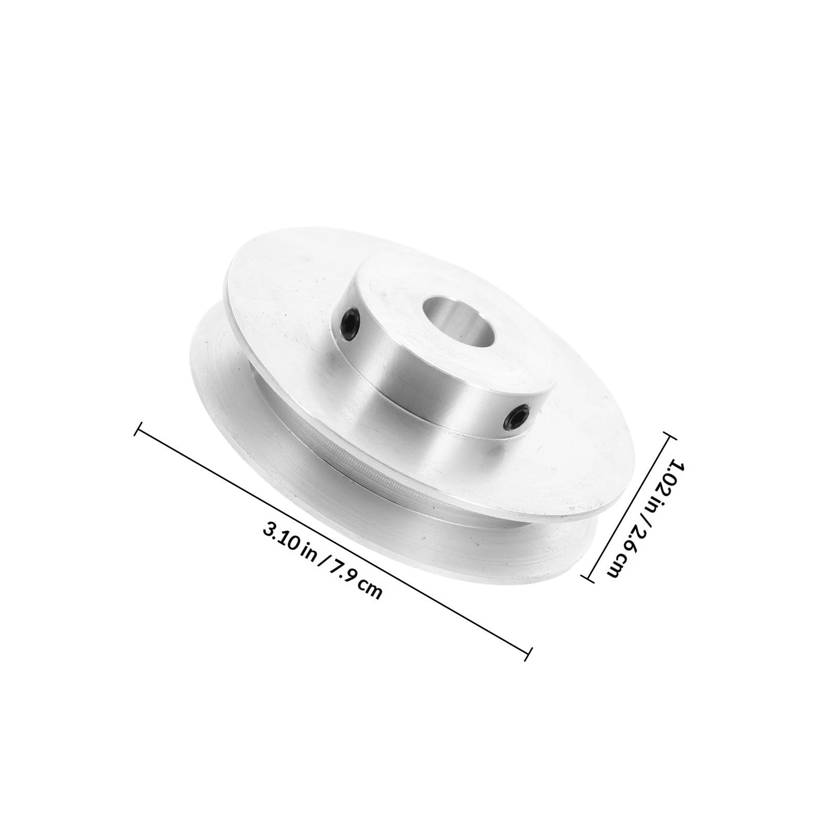 Polea de Correa Sola Ranura Transmisión Industrial
