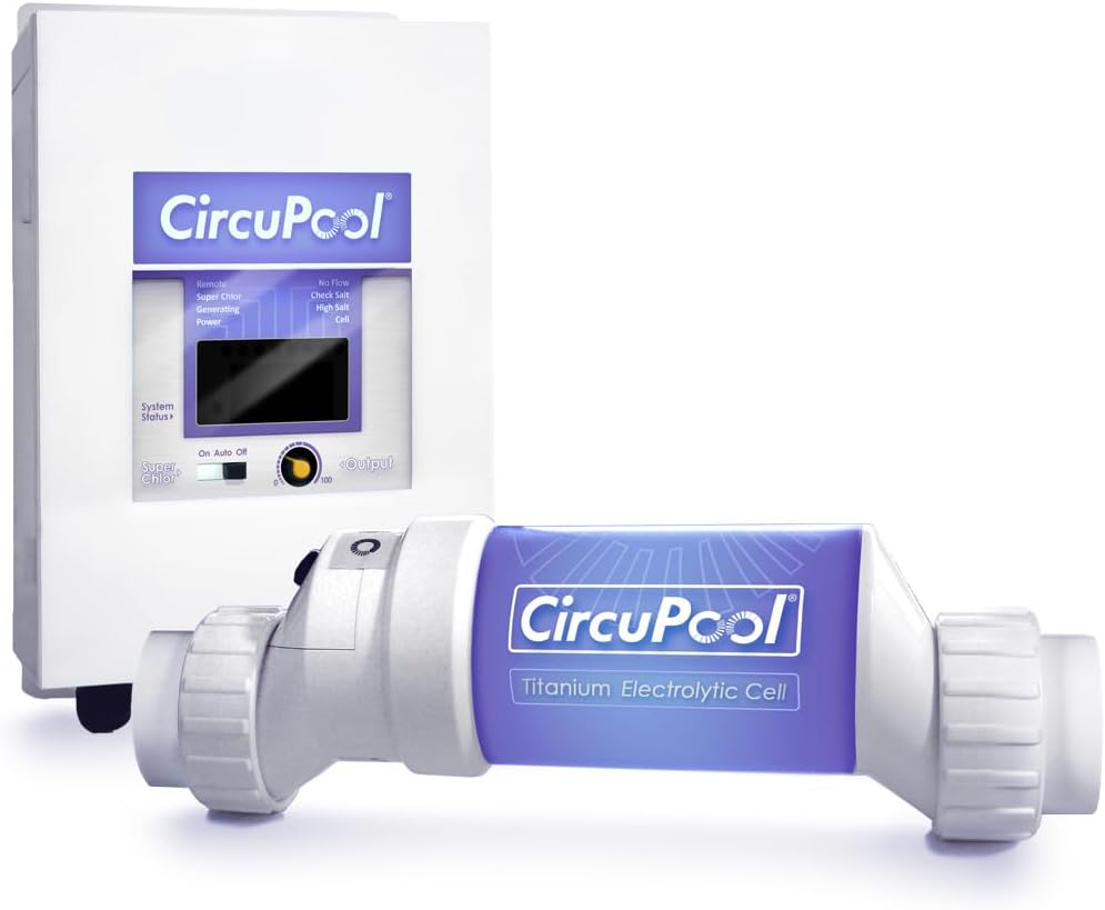 CircuPool Universal25 Salt Chlorinator System | 25,000 Gallons Max