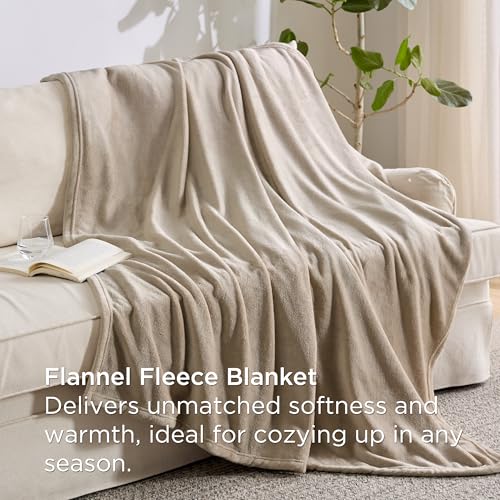 Image of Bedsure Twin Comforter Set Grayish Purple, 6 Pieces Prewashed Twin Size Bed in a Bag with Soft Fleece Bed Blanket, Down Alternative Bedding Set for All Seasons, Sheets, Pillowcase & Sham