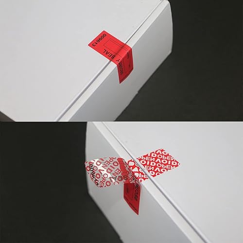 Miniatura 6 de 120 etiquetas de seguridad para evitar que se abran y evitan que se abra la garantía Sellos de numeración de serie secuencial única pegatinas a