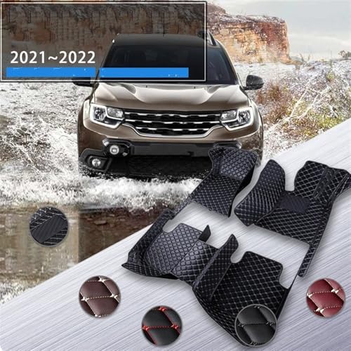 Tapis de sol pour voiture Dacia Duster ensemble complet imperméable RHD - 2