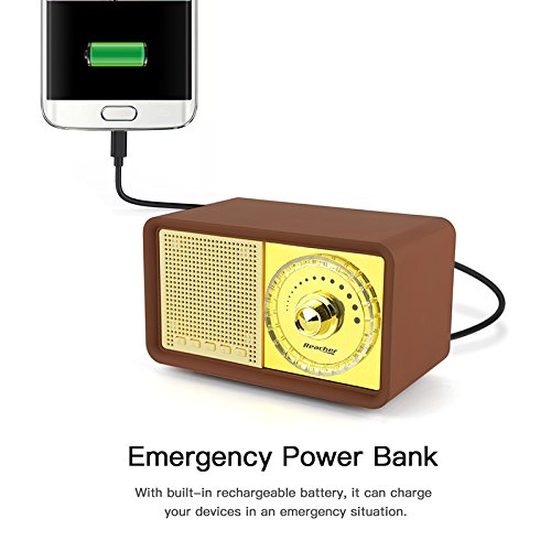 Altoparlante portatile di Bluetooth di Retro stile...