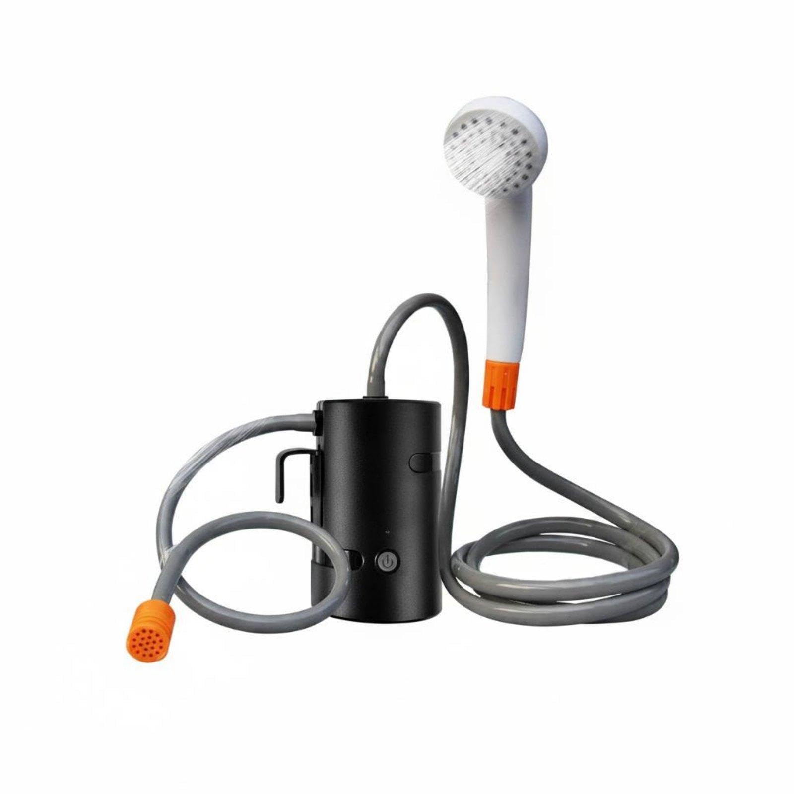 Portable Electric Shower Easy to Use Electric-Powered Shower Pump Water Saving Washroom Gear for Students, Campers, Dormitory, Outdoor, Rural Home Black-image-34