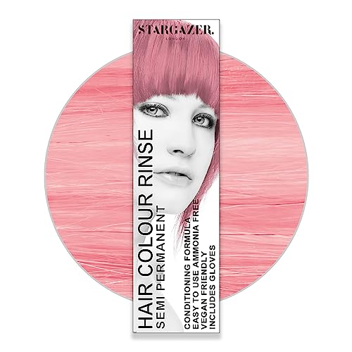 Stargazer SGS110, Tinta de pelo, UV, Semipermanente, Rosa (Rose Pink)