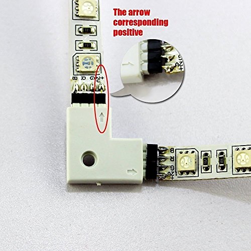 Kabenjee, 5 connettori rapidi ad angolo, per