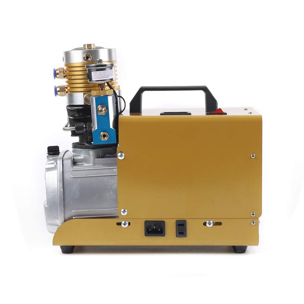Bomba de aire eléctrica de alta presión, compresor de aire, bomba de aire de alta presión, bomba de compresor de aire, bomba de compresor de aire PCP con filtro de aceite de agua para detectar fugas,
