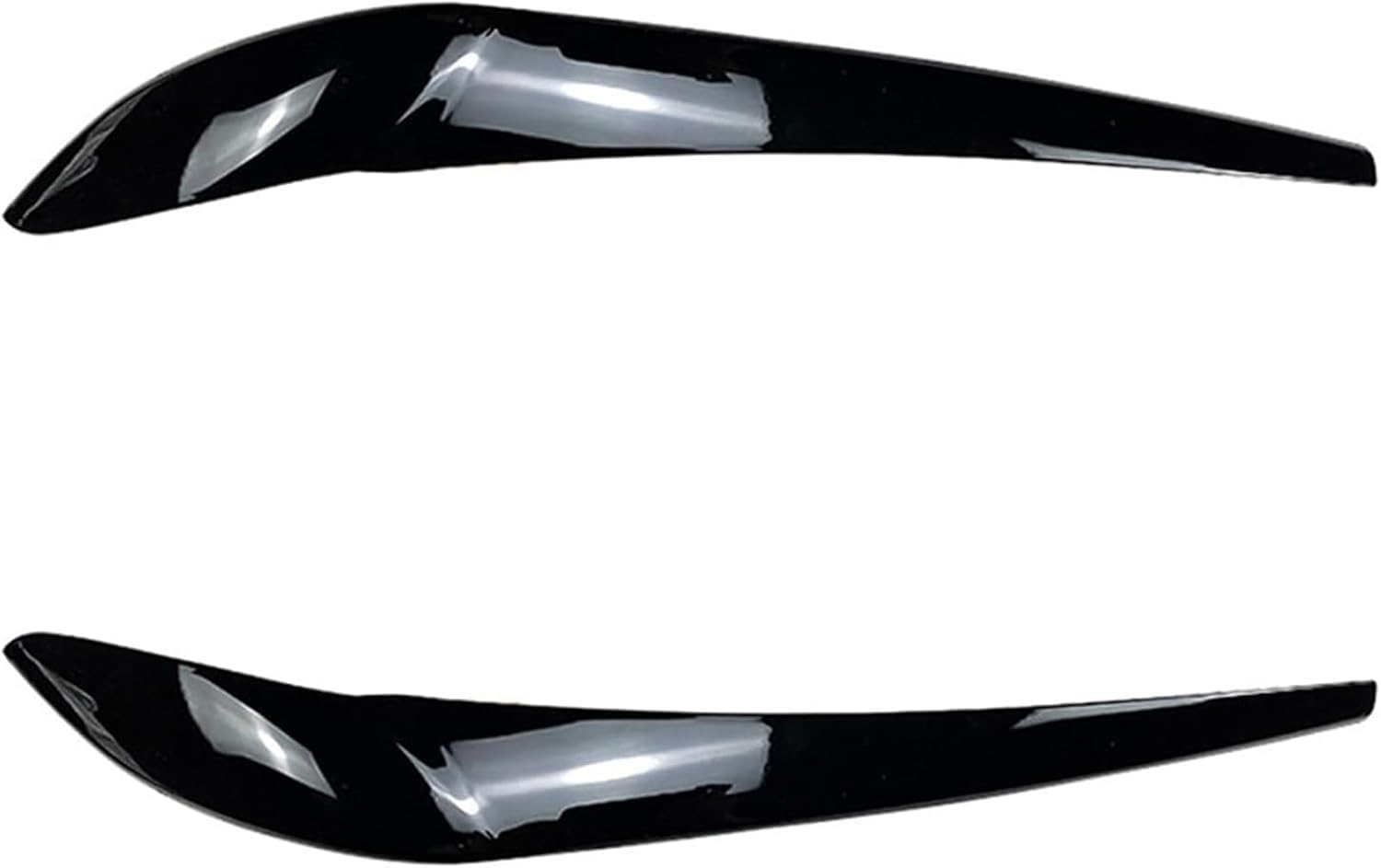 YETFDGH Headlight Eyebrows for BMW X3 F25 X4 F26 2014-2018,Car Headlight Eyebrow Cover Trim Head Light Lamp Sticker Eyelids Trim Cover（1 pair）